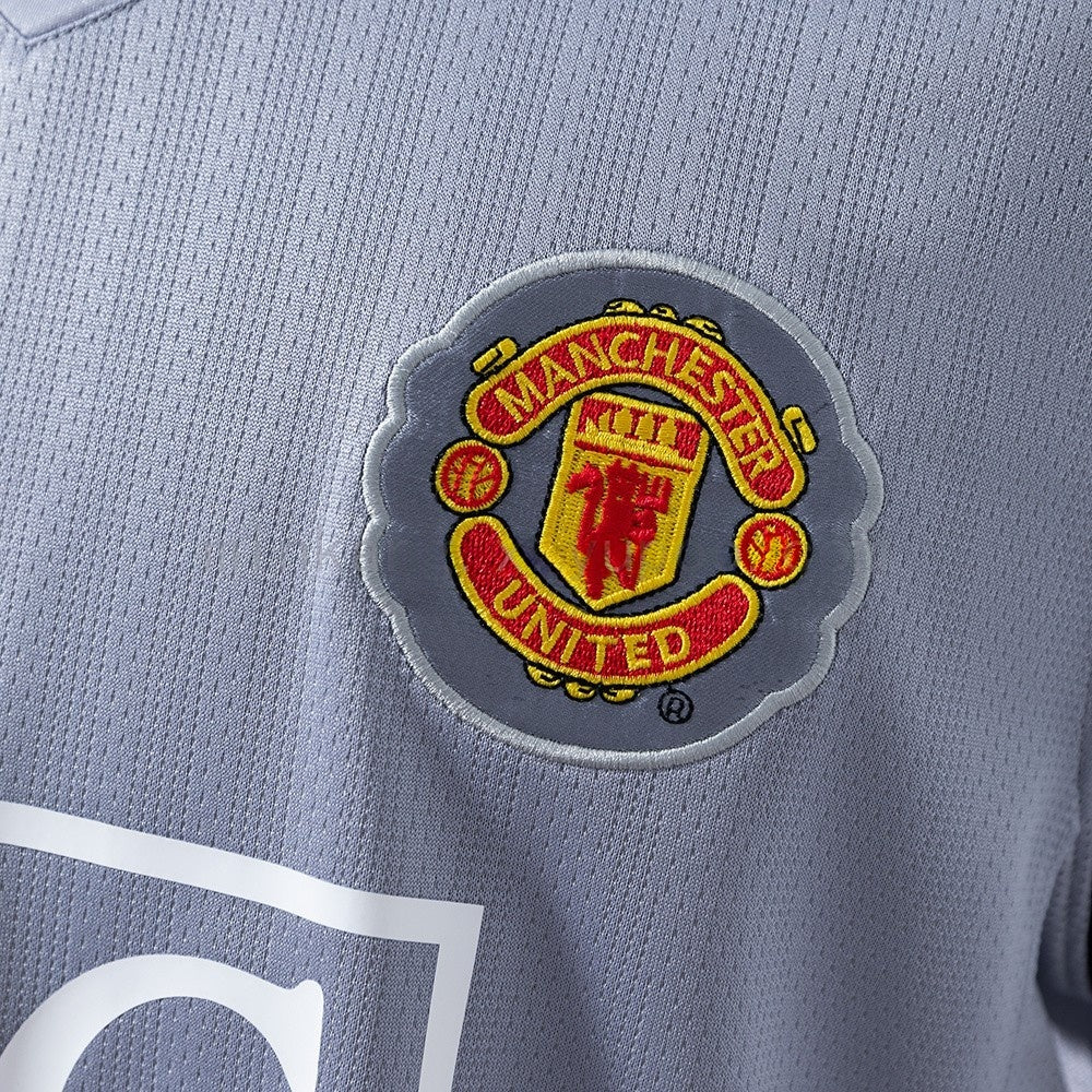 Manchester United Jersey 2007/08 Grey Goalkeepe Retro Kit product image 5