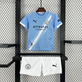 Kids Manchester City Home Jersey 25/26 Football Kit Soccer product image 1