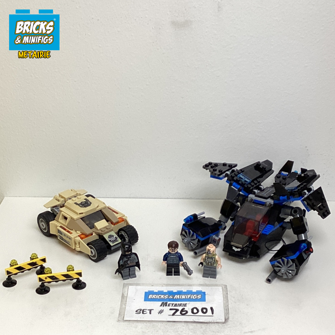 76001 The Bat vs. Bane: Tumbler Chase (U) product image 1, provided for visual reference and product detail review