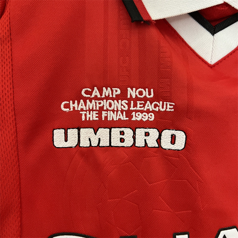 Retro Kids Manchester United Home Jersey 99/00 product image 5