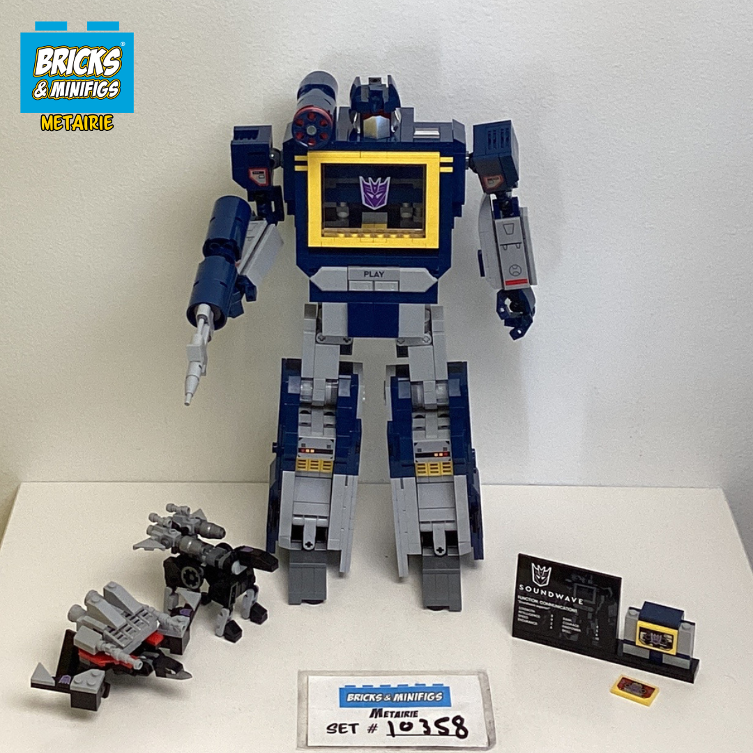 10358 Transformers: Soundwave (U) product image 1, provided for visual reference and product detail review