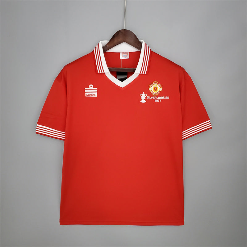 Manchester United Jersey Home Kit 1977 retro Football Team product image 1