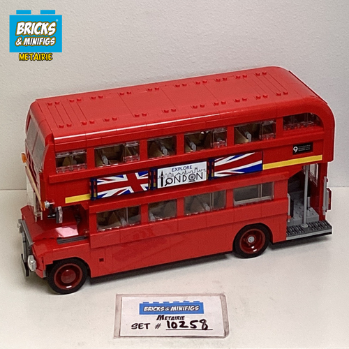 10258 London Bus (U) product image 1, provided for visual reference and product detail review