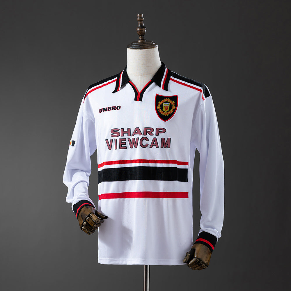 Manchester United Jersey 1998-99 Away Retro Kit Long Sleeves product image 1