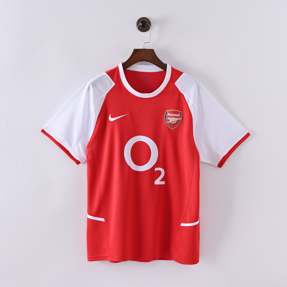 Retro Arsenal Jersey 2002-03 Home Football Kits Soccer