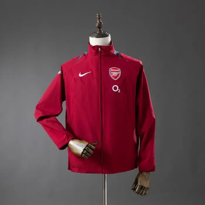 Arsenal Windbreaker 2005-06 Football Kit Soccer Jersey product image 1