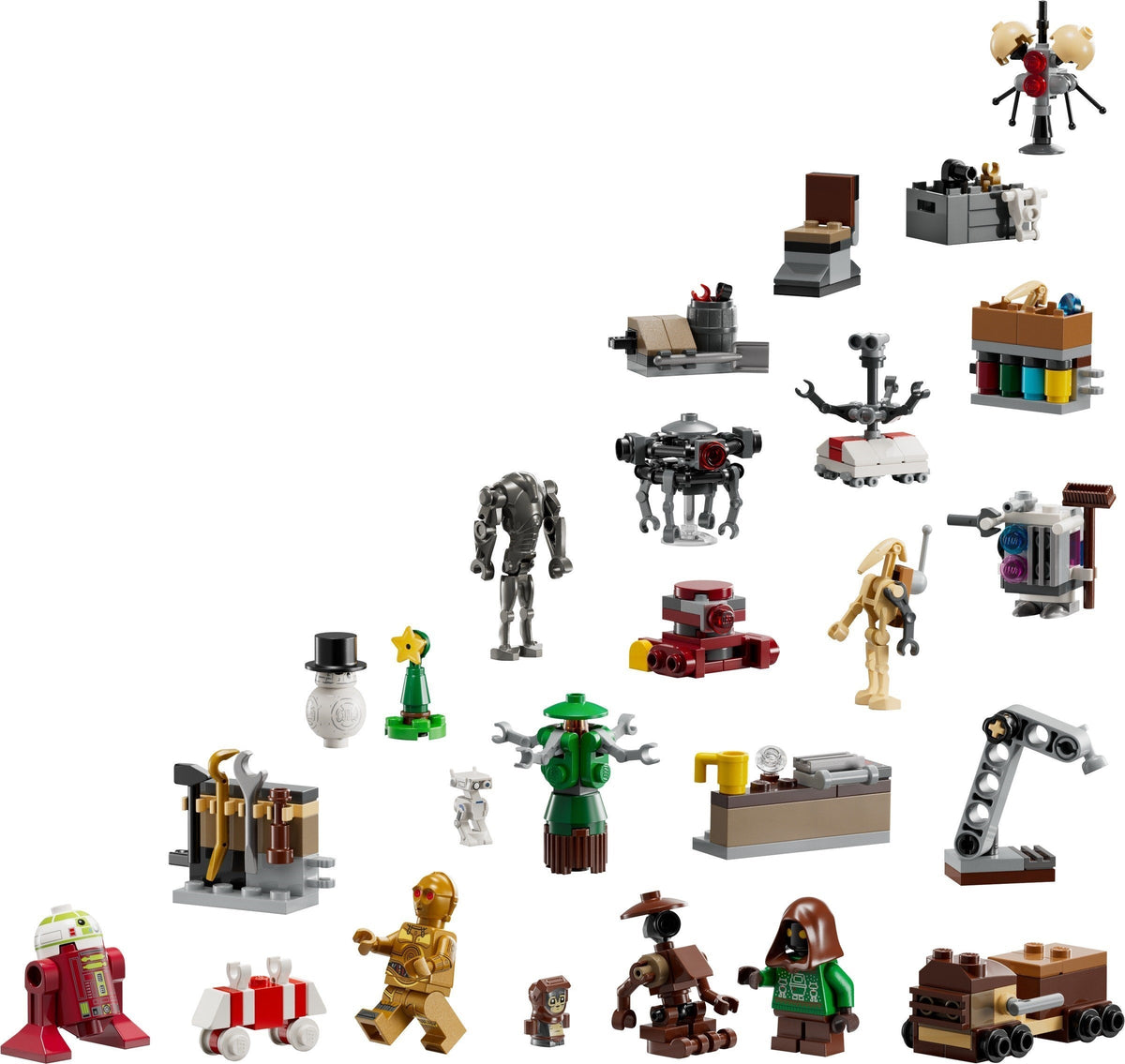 75418 LEGO Star Wars Advent Calendar 2025 product image 3, provided for visual reference and product detail review