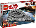 75190 First Order Star Destroyer PRE-OWNED CERTIFIED product image 1, provided for visual reference and product detail review