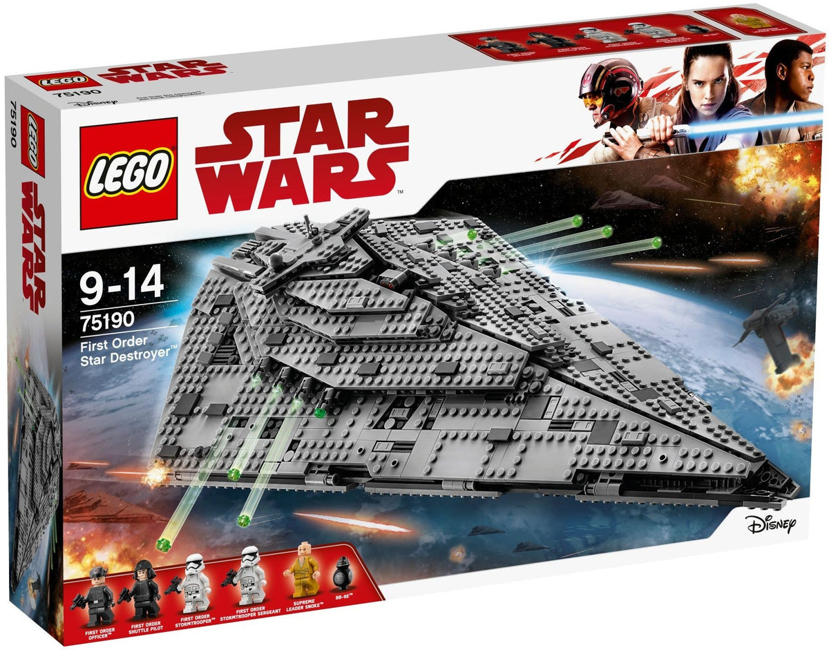 75190 First Order Star Destroyer product image 1, provided for visual reference and product detail review