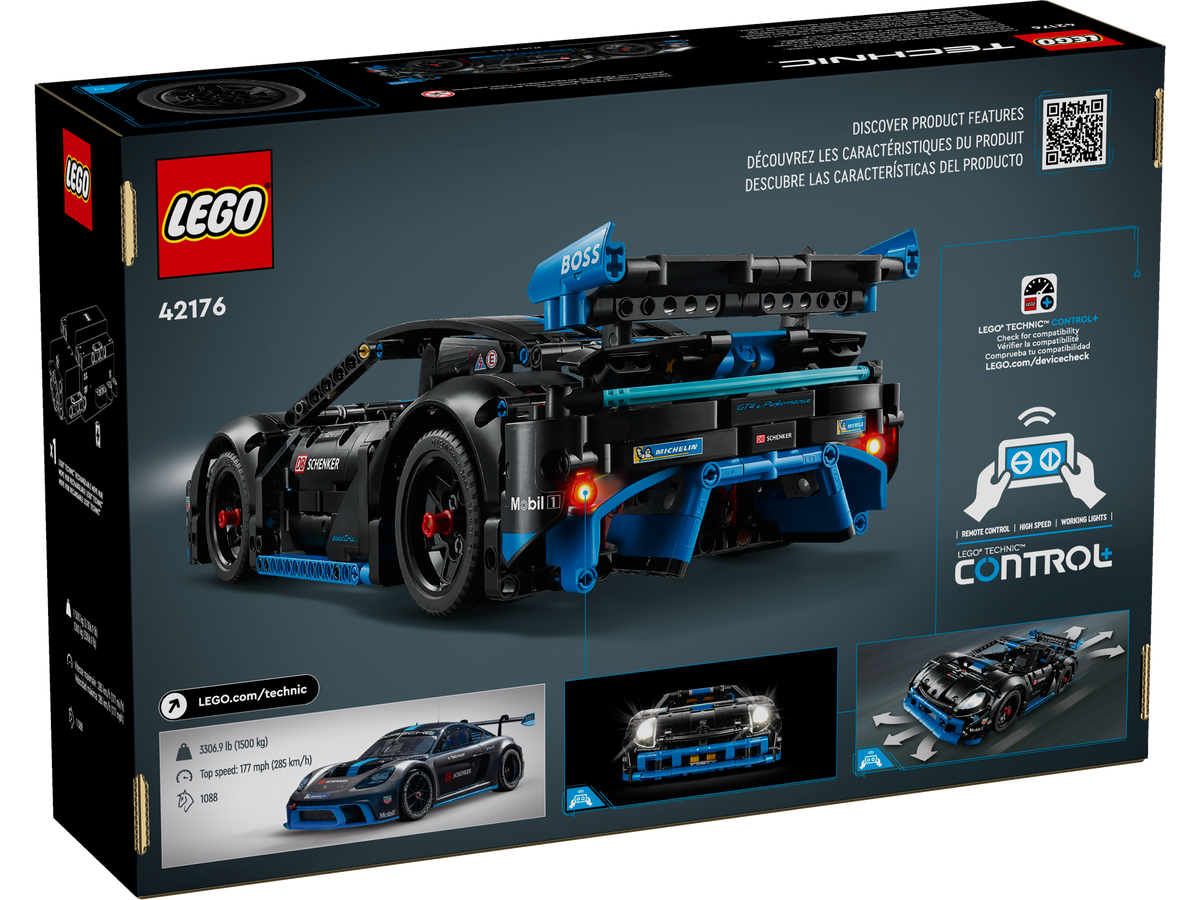 42176 LEGO Porsche GT4 e-Performance Race Car product image 2, provided for visual reference and product detail review