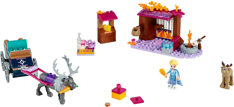41166 LEGO Elsa's Wagon Adventure product image 2, provided for visual reference and product detail review