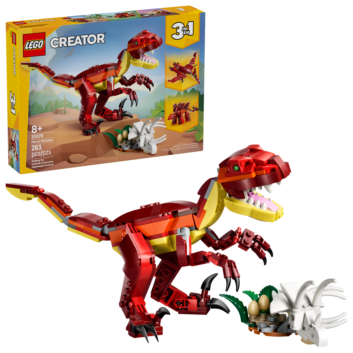 31379 Fierce Dinosaur product image 1, provided for visual reference and product detail review