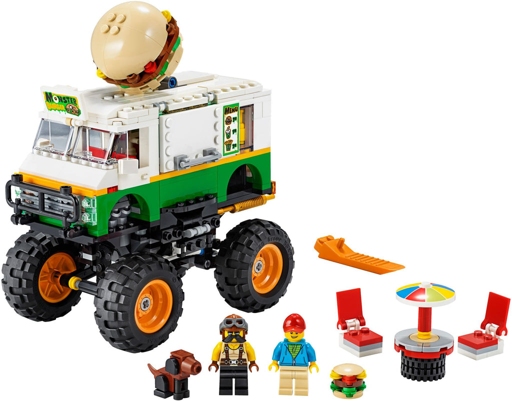 31104 LEGO Monster Burger Truck product image 3, provided for visual reference and product detail review