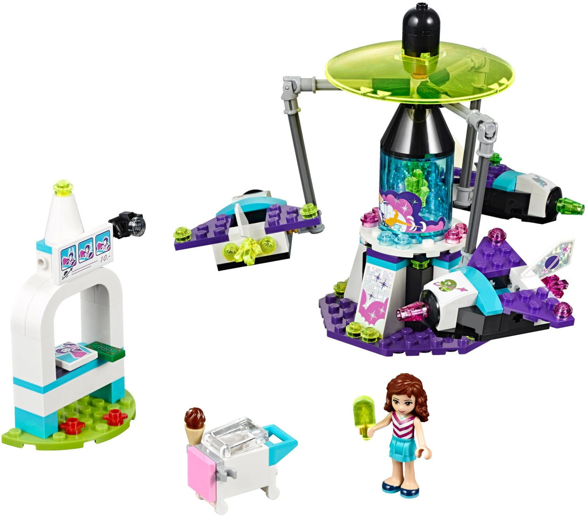41128 Amusement Park Space Ride product image 2, provided for visual reference and product detail review