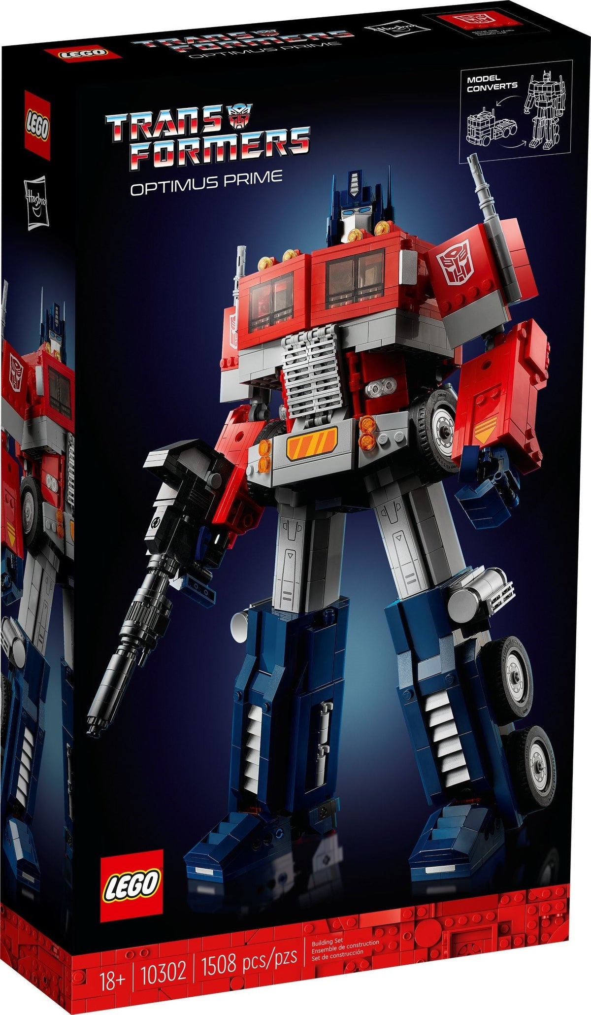10302 LEGO Optimus Prime product image 1, provided for visual reference and product detail review