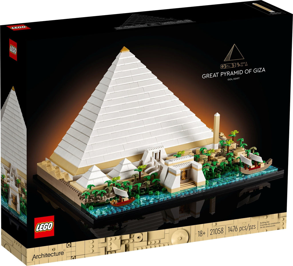 21058 The Great Pyramid of Giza PRE-OWNED CERTIFIED product image 1, provided for visual reference and product detail review