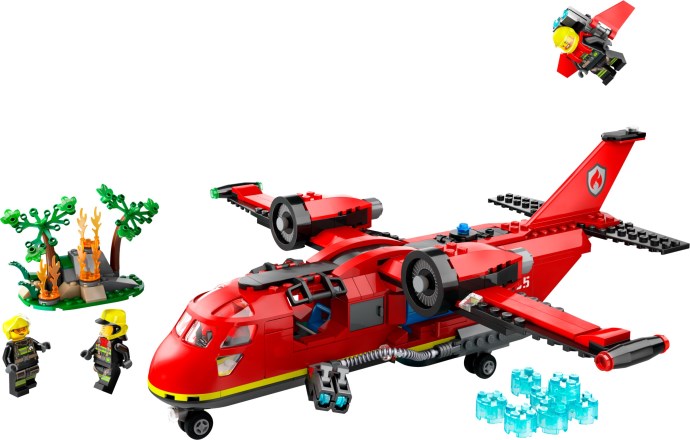 60413 Fire Rescue Plane PRE-OWNED CERTIFIED product image 3, provided for visual reference and product detail review