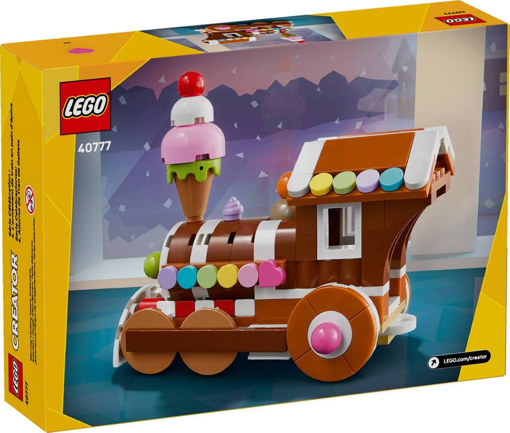 40777 Celebration Series: Gingerbread Train Ornament product image 2, provided for visual reference and product detail review