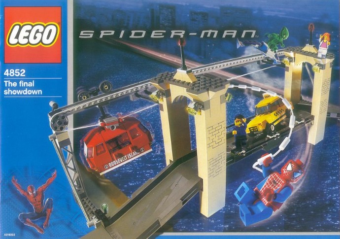 4852 LEGO The final showdown OPEN BOX NEW product image 1, provided for visual reference and product detail review