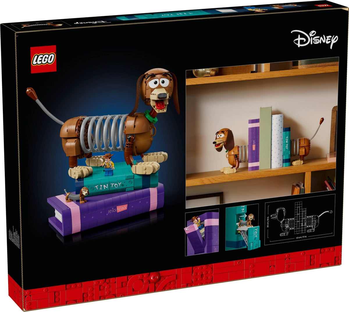 43301 Toy Story Slinky Dog Bookends product image 2, provided for visual reference and product detail review