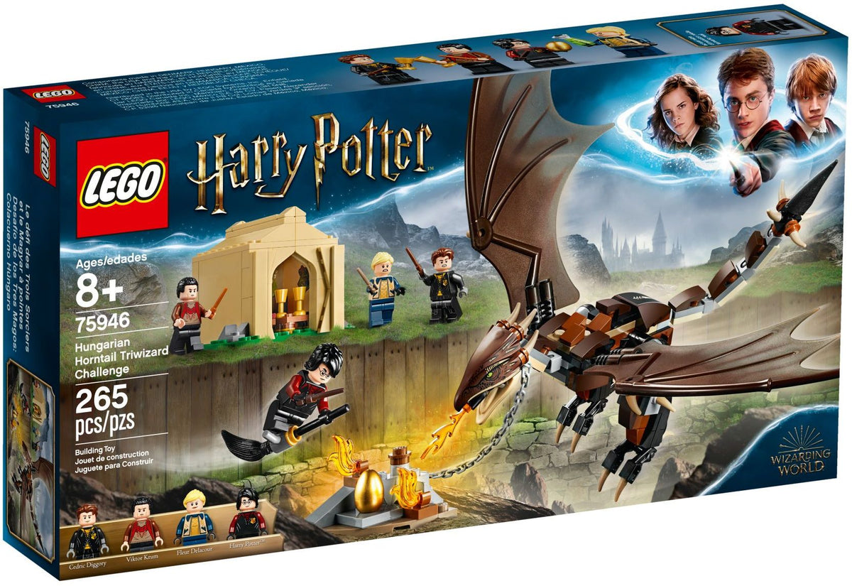 75946 Hungarian Horntail Triwizard Challenge PRE-OWNED CERTIFIED product image 1, provided for visual reference and product