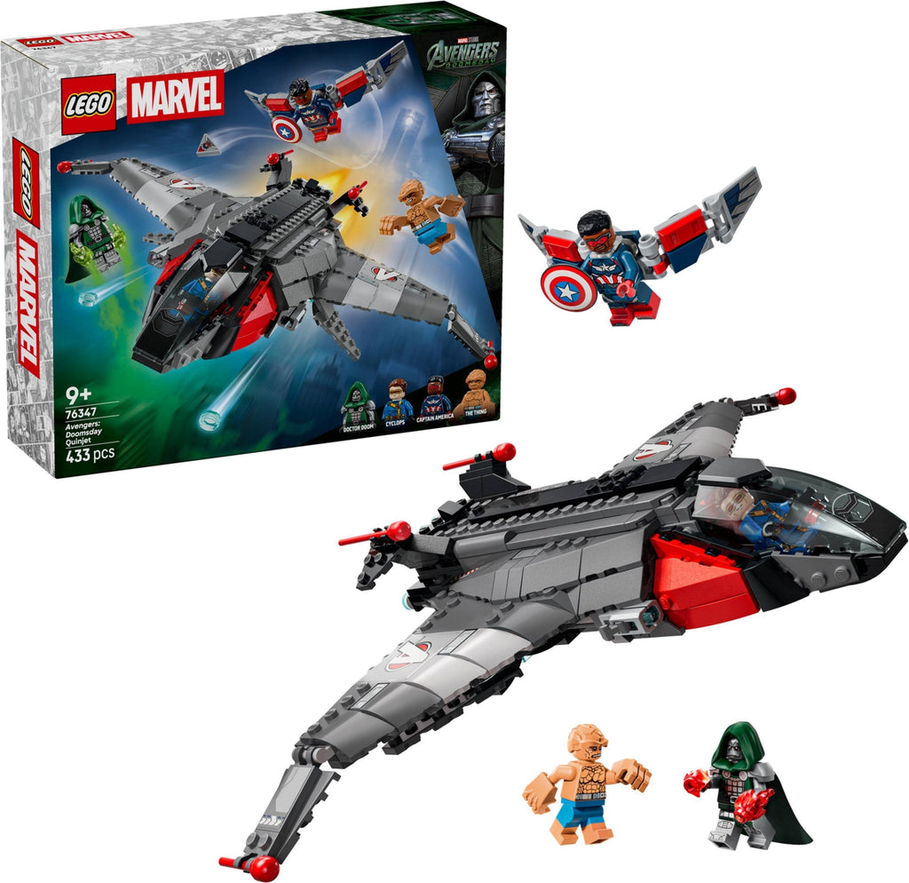76347 Avengers: Doomsday Quinjet product image 1, provided for visual reference and product detail review
