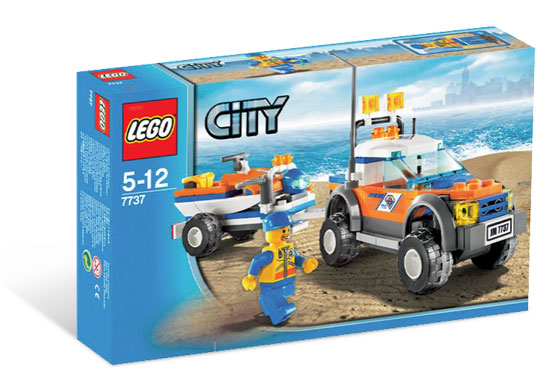 7737 Coast Guard 4WD & Jet Scooter OPEN BOX NEW product image 1, provided for visual reference and product detail review