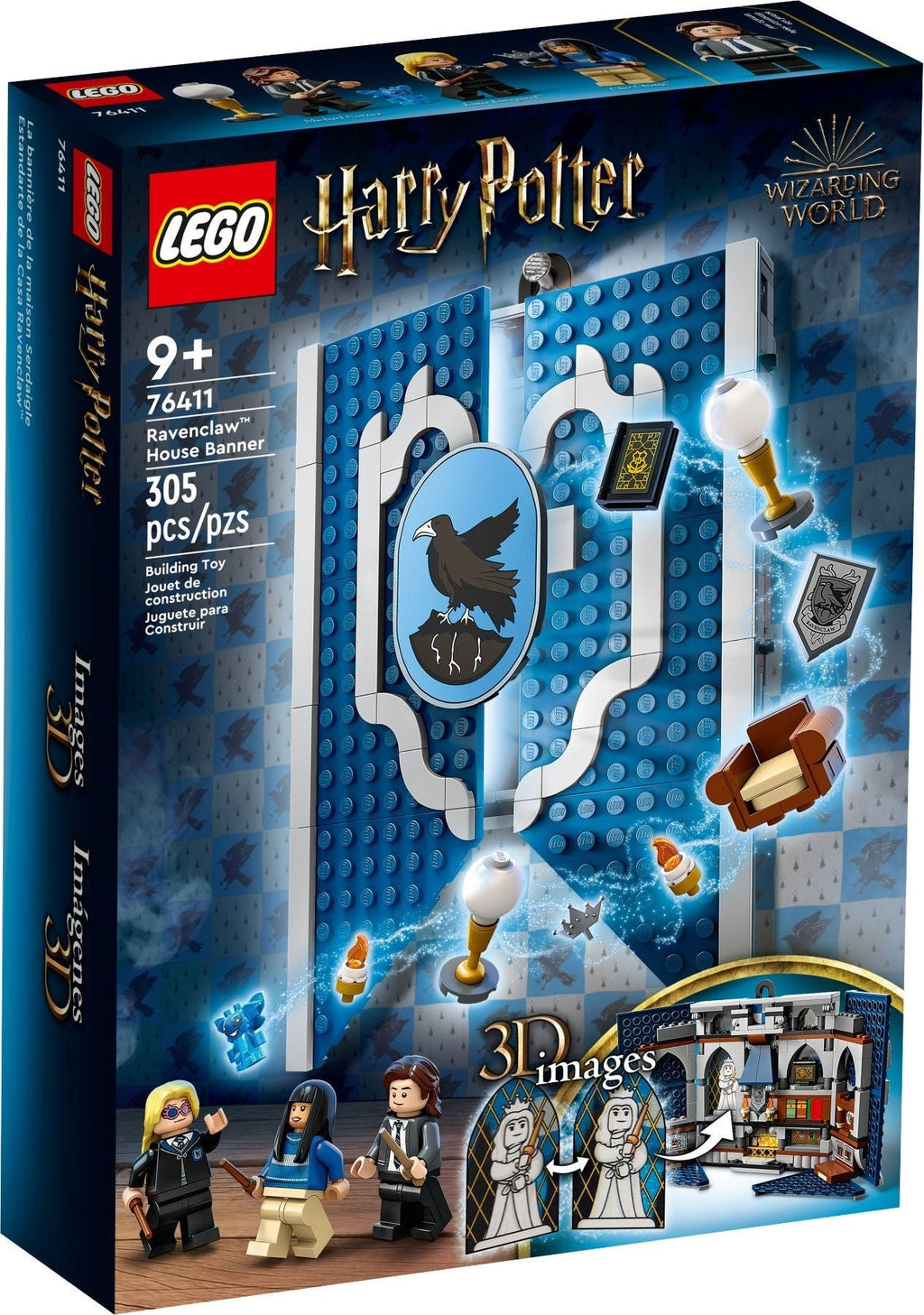 76411 LEGO Ravenclaw™ House Banner product image 1, provided for visual reference and product detail review