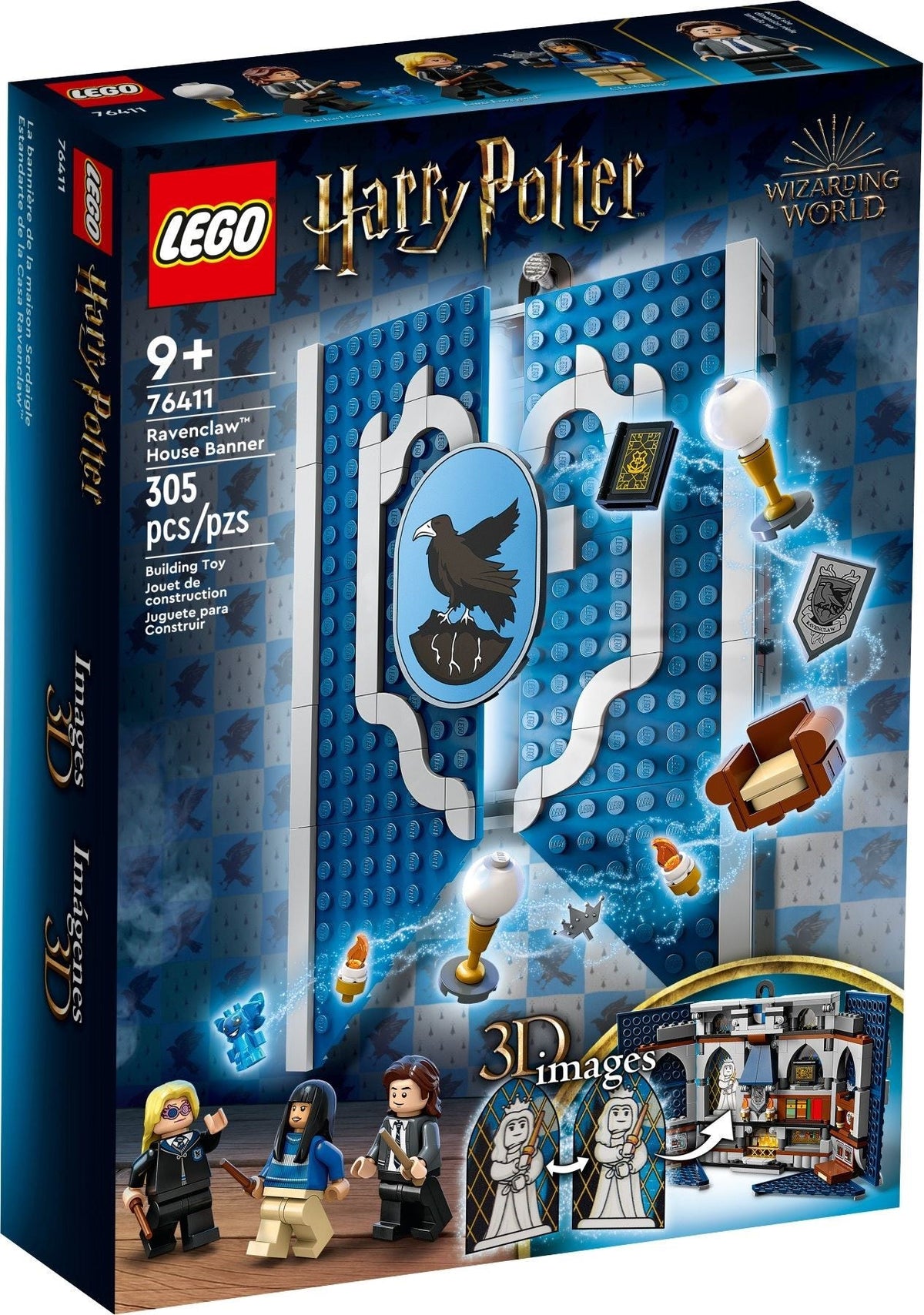 76411 LEGO Ravenclaw™ House Banner product image 1, provided for visual reference and product detail review
