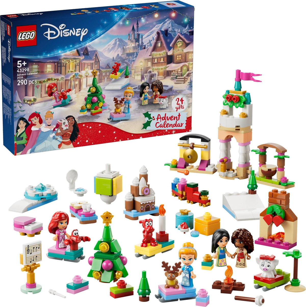 43298 LEGO® ǀ Disney Princess Advent Calendar 2026 product image 1, provided for visual reference and product detail review