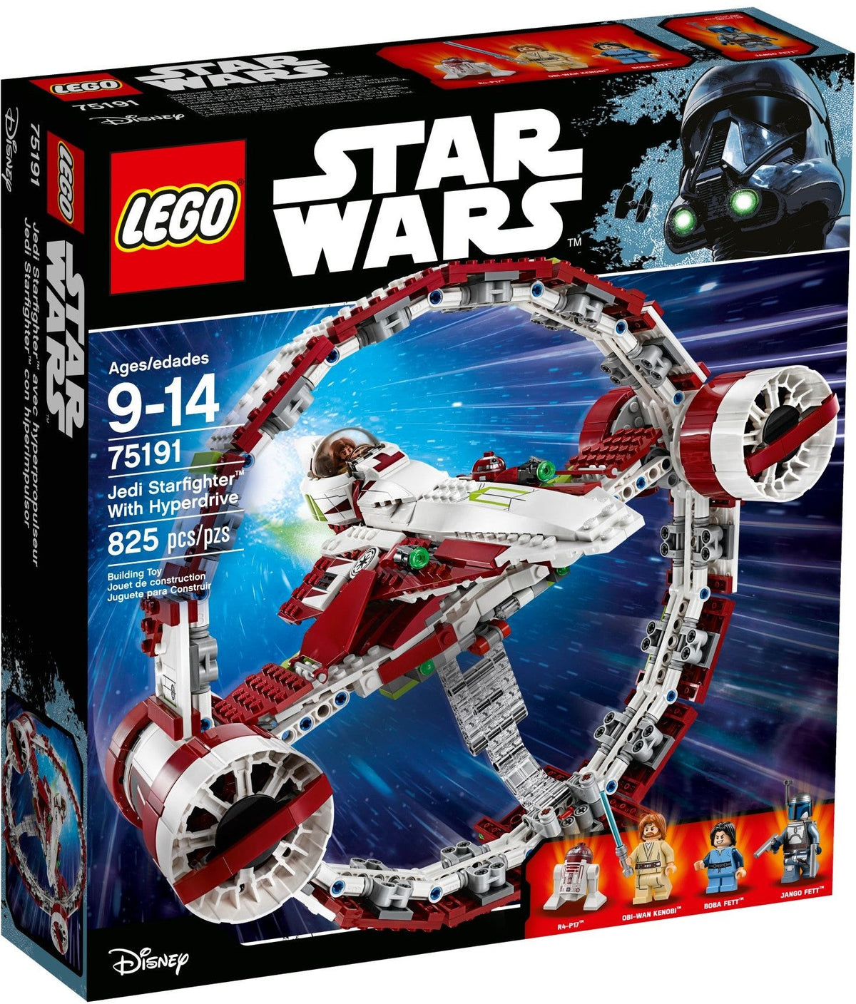 75191 Jedi Starfighter with Hyperdrive product image 1, provided for visual reference and product detail review