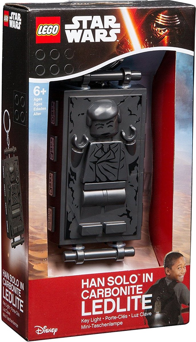 LGL-KE72 Han Solo Carbonite Key Chain (LEDLITE) product image 1, provided for visual reference and product detail review