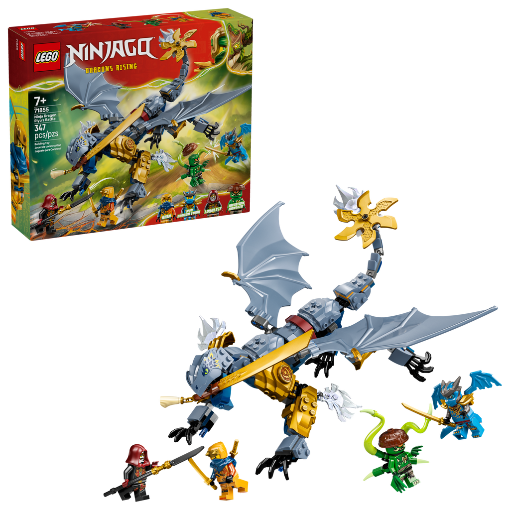 71855 Ninja Dragon Riyu's Battle product image 1, provided for visual reference and product detail review