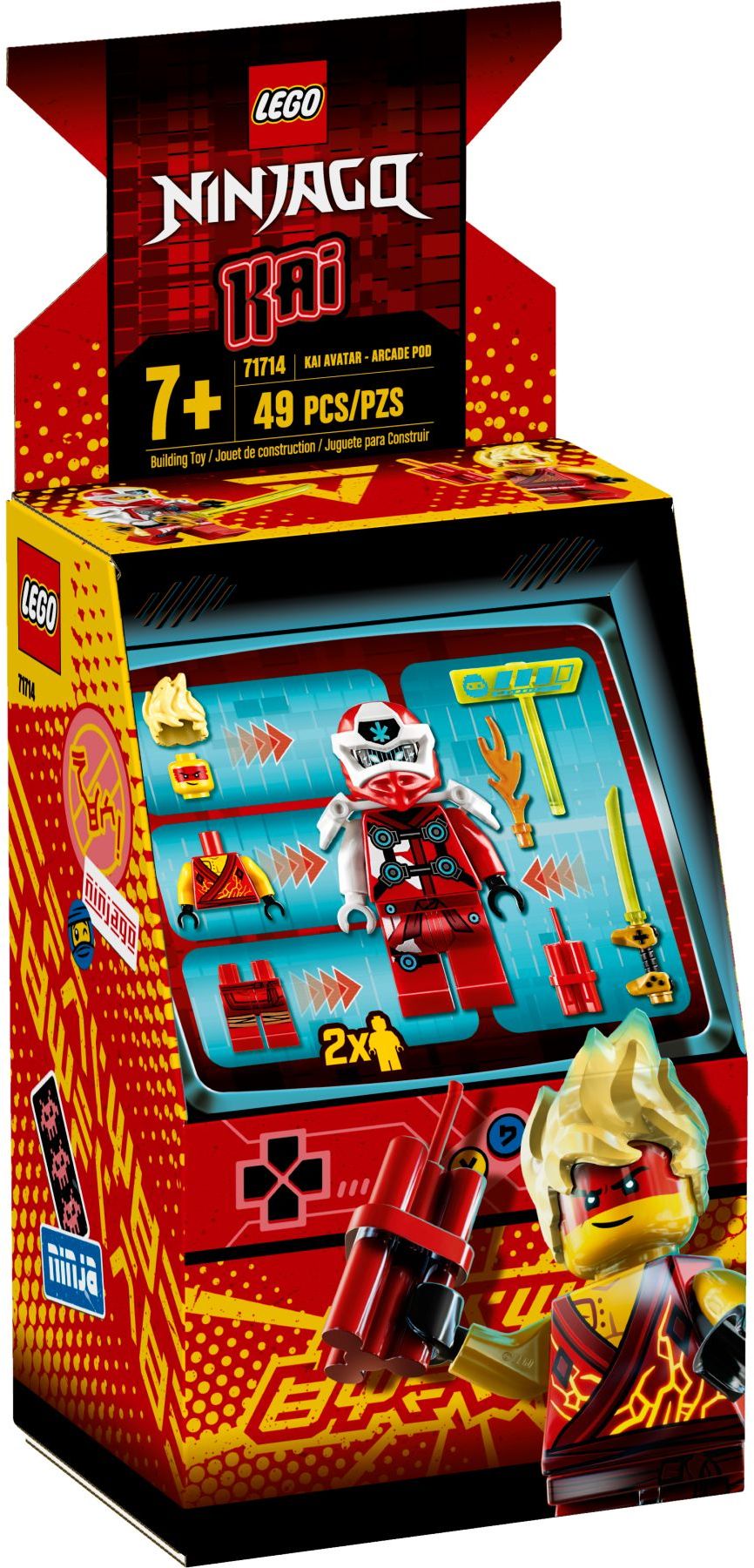 71714 LEGO Kai Avatar - Arcade Pod product image 1, provided for visual reference and product detail review
