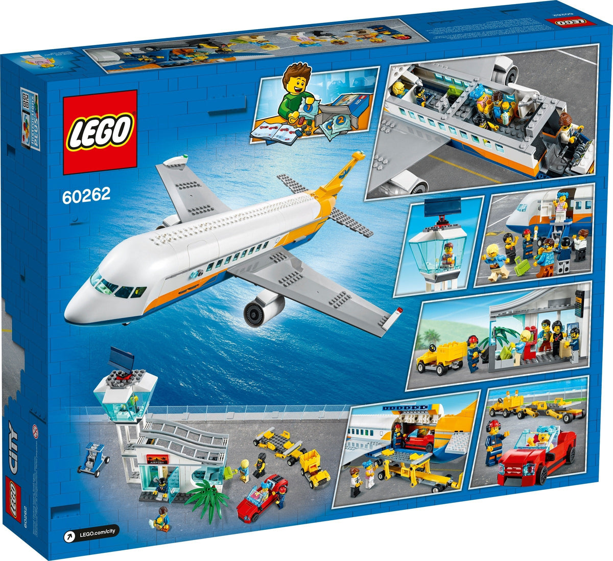 60262 LEGO Passenger Airplane product image 2, provided for visual reference and product detail review