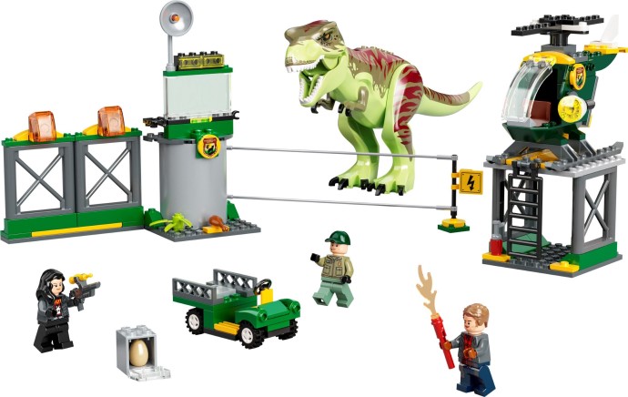 76944 LEGO T. rex Dinosaur Breakout product image 3, provided for visual reference and product detail review
