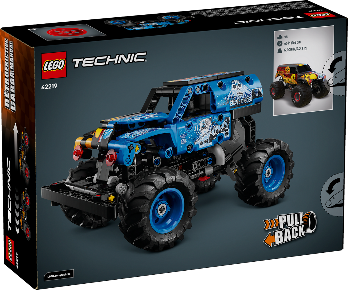 42219 Monster Jam™ Grave Digger™ Fire and Ice product image 2, provided for visual reference and product detail review