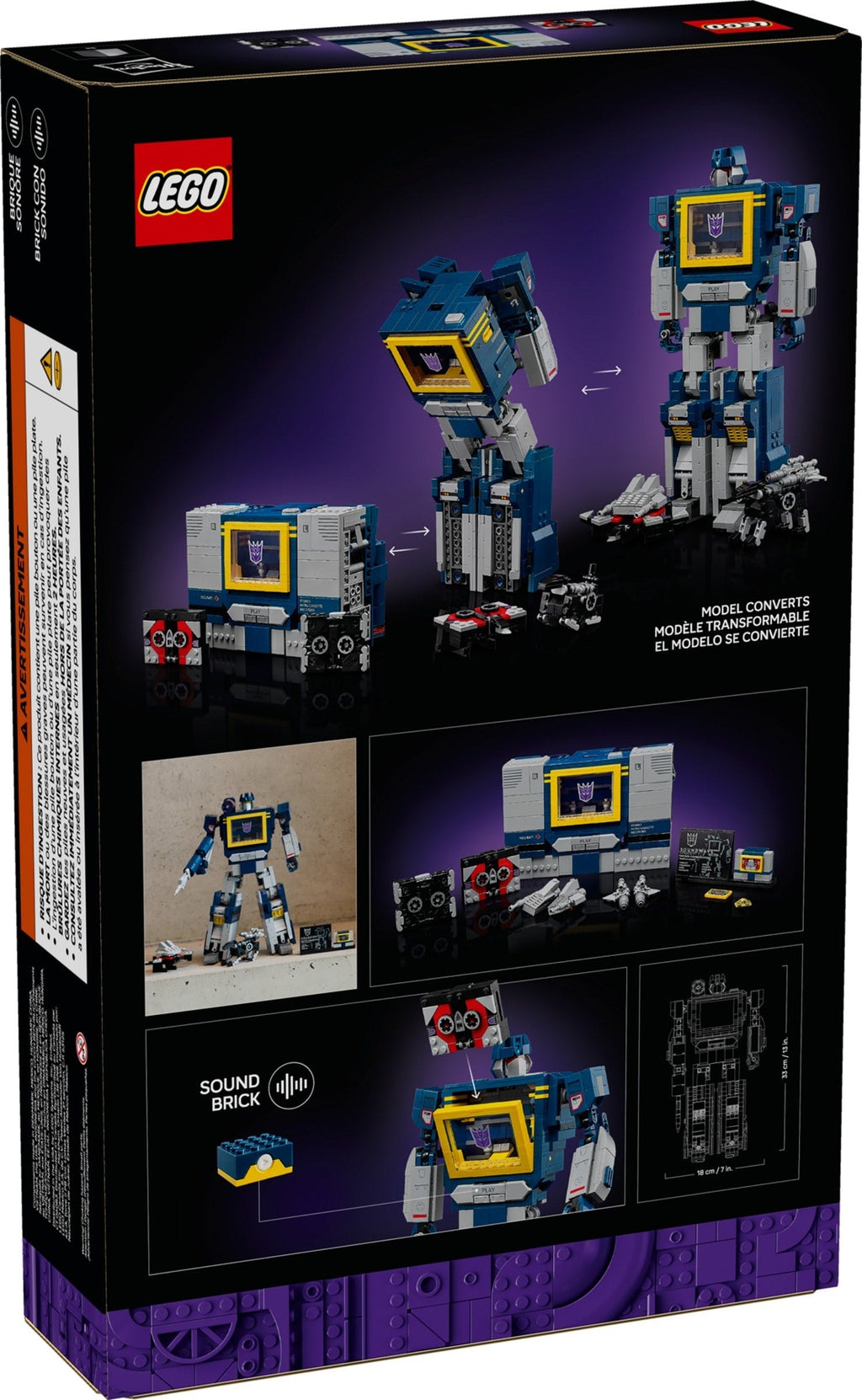 10358 Transformers: Soundwave product image 2, provided for visual reference and product detail review