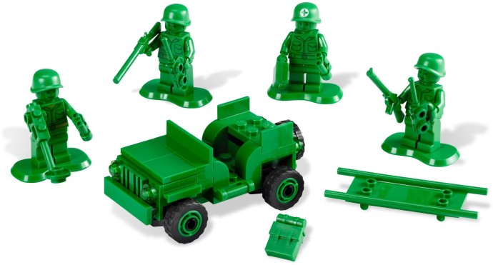 7595 Army Men on Patrol product image 2, provided for visual reference and product detail review