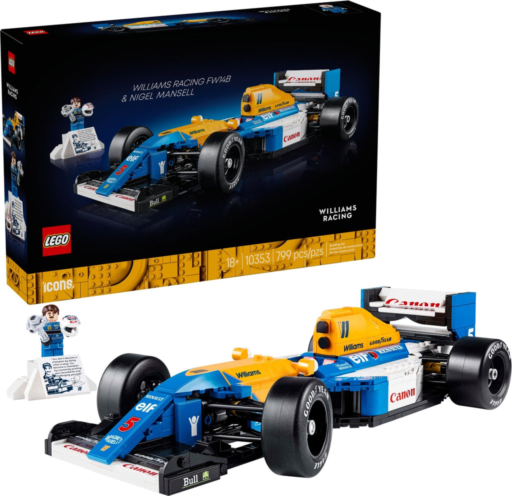 10353 Williams Racing FW14B & Nigel Mansell product image 1, provided for visual reference and product detail review