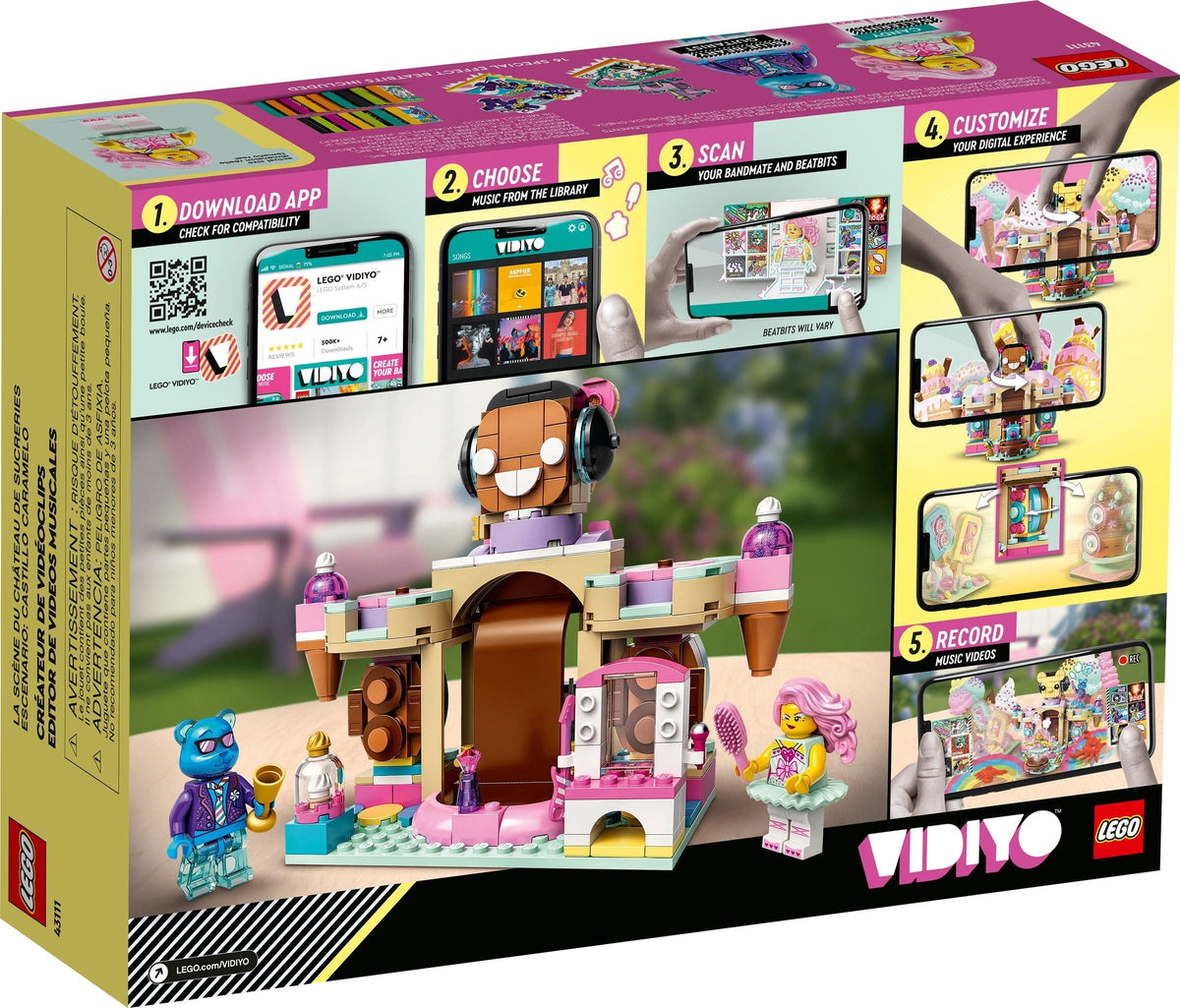 43111 Candy Castle Stage product image 2, provided for visual reference and product detail review