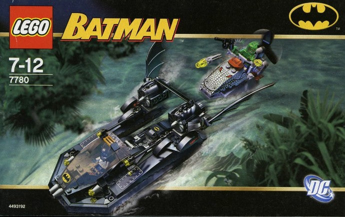 7780 LEGO The Batboat: Hunt for Killer Croc PRE-OWNED CERTIFIED product image 1, provided for visual reference and product