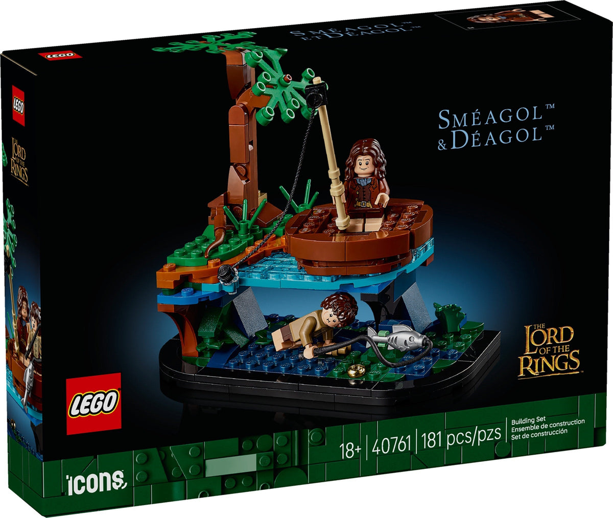 40761 The Lord of the Rings: Sméagol & Déagol product image 1, provided for visual reference and product detail review
