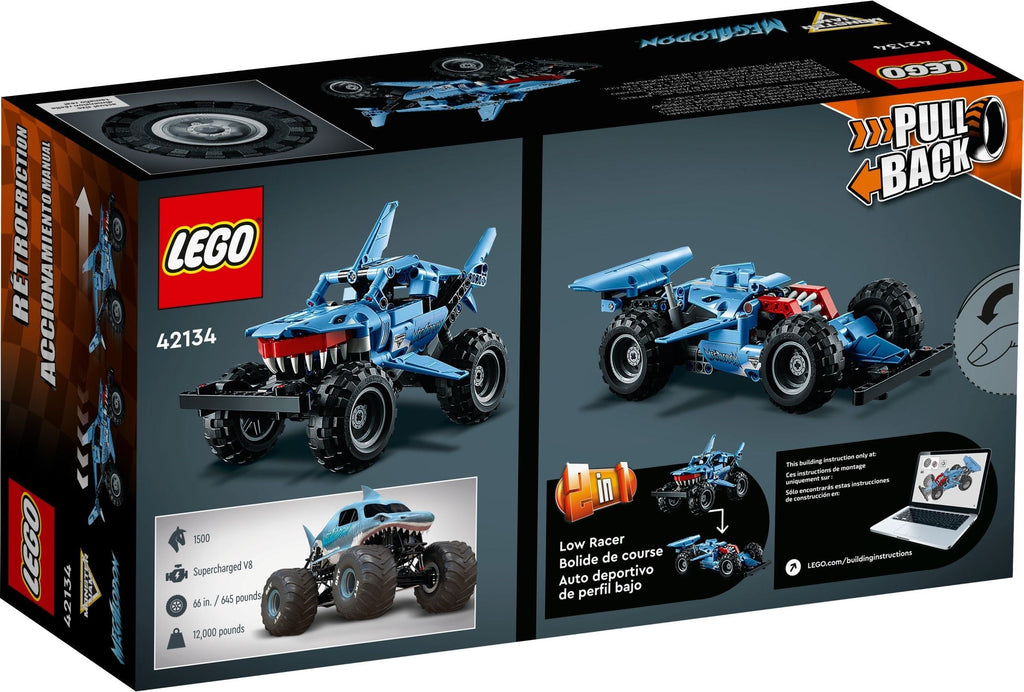 42134 LEGO Monster Jam Megalodon product image 2, provided for visual reference and product detail review