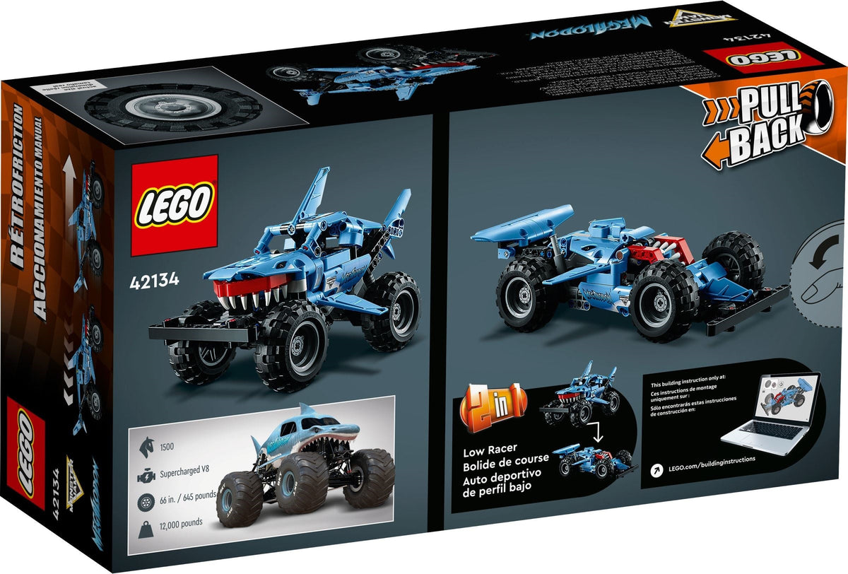 42134 LEGO Monster Jam Megalodon product image 2, provided for visual reference and product detail review