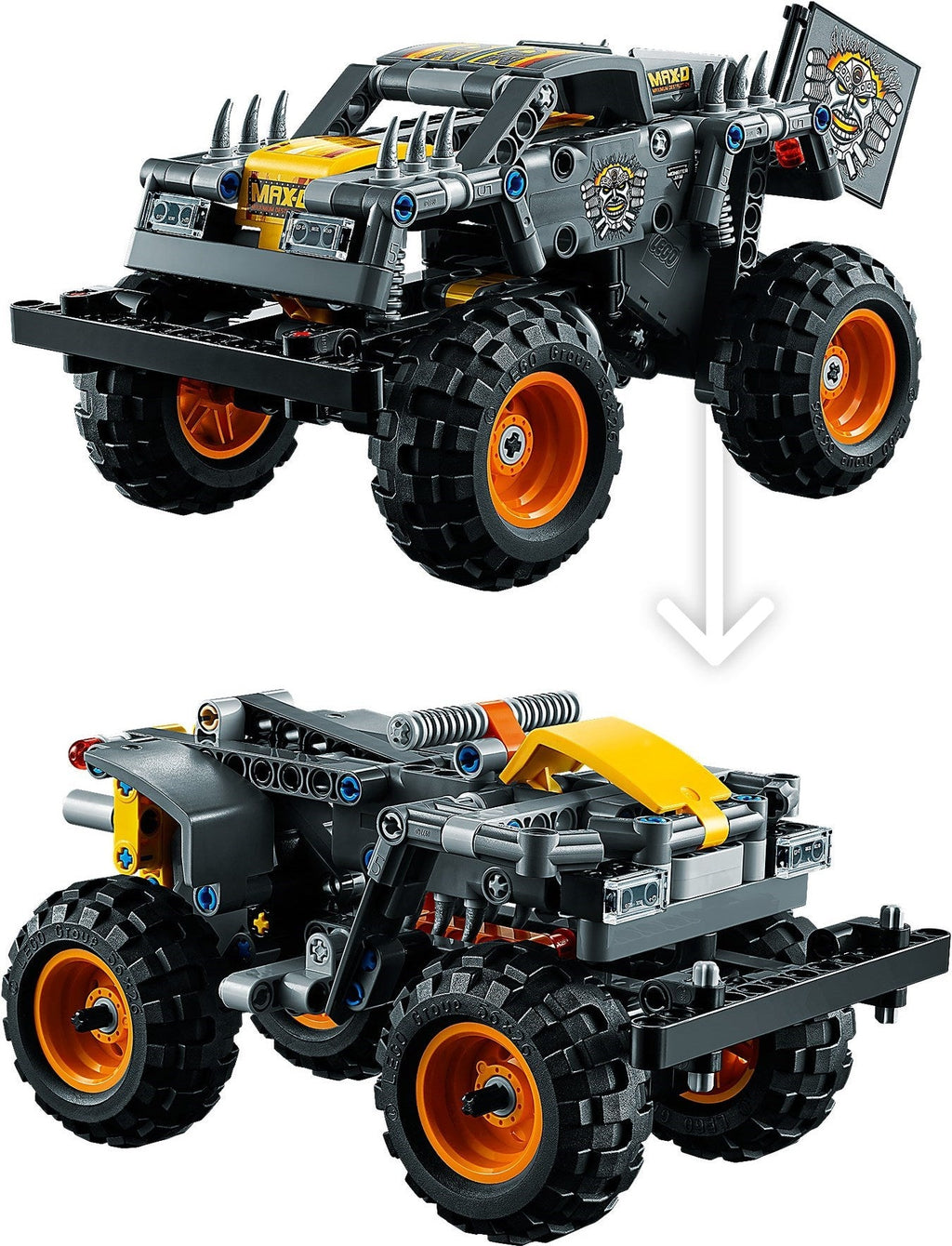 42119 LEGO Monster Jam Max-D product image 3, provided for visual reference and product detail review