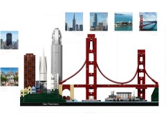 21043 LEGO San Francisco product image 3, provided for visual reference and product detail review