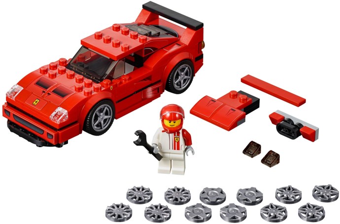 75890 LEGO Farrari F40 Competizione product image 3, provided for visual reference and product detail review