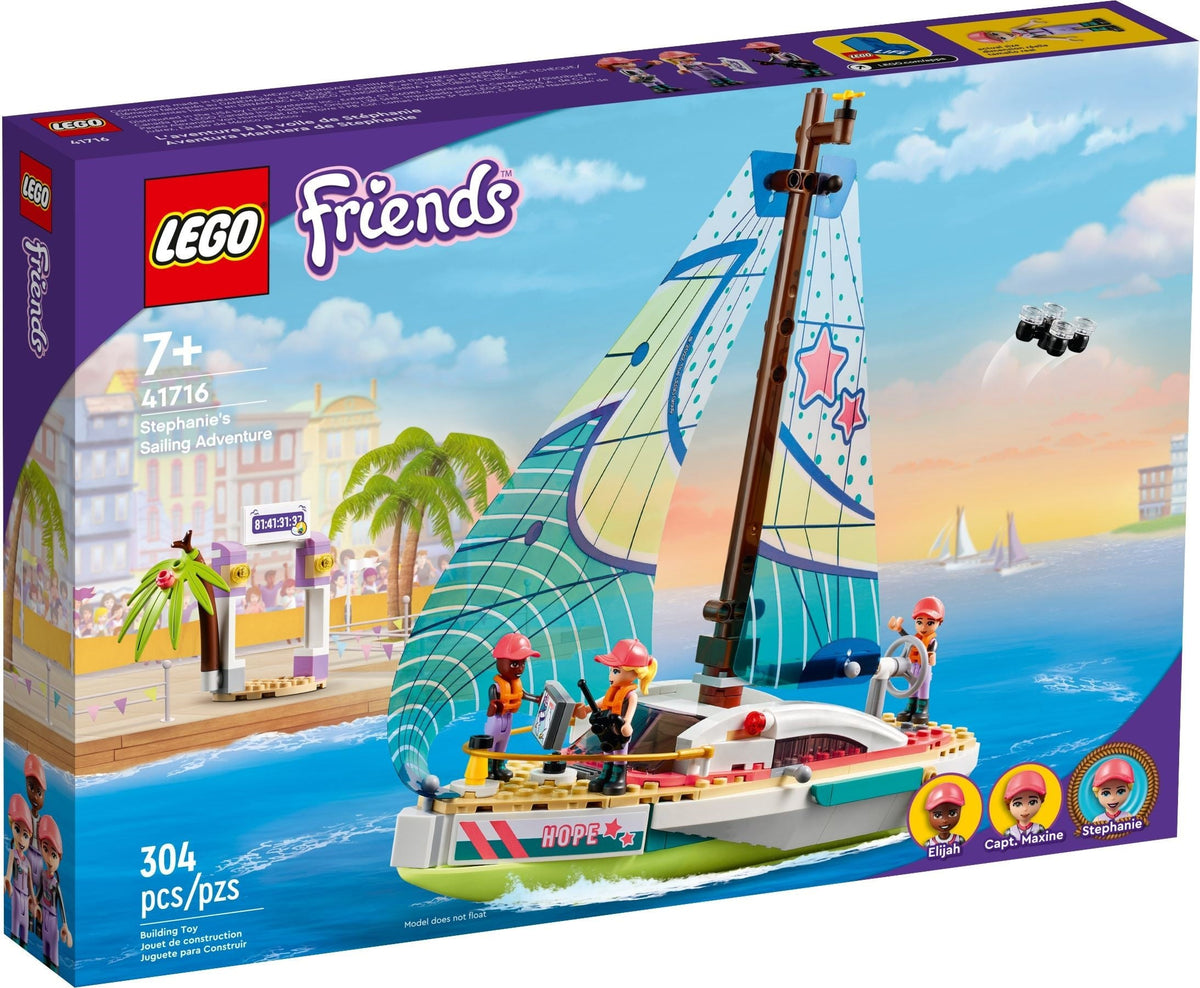 41716 LEGO Stephanie's Sailing Adventure product image 1, provided for visual reference and product detail review