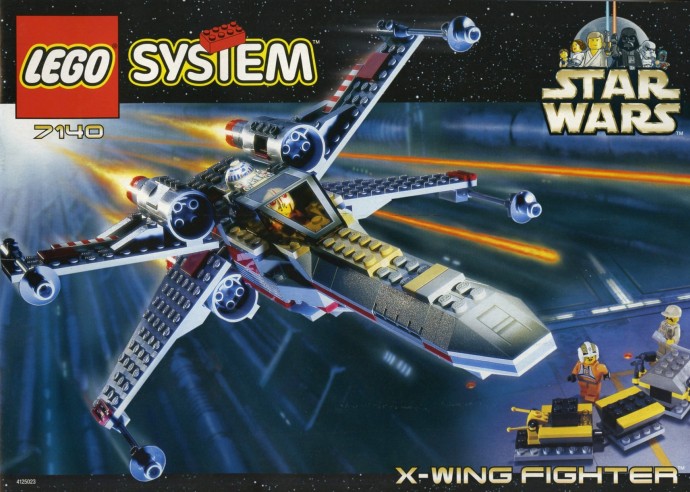 7140 X-wing Fighter PRE-OWNED CERTIFIED product image 1, provided for visual reference and product detail review